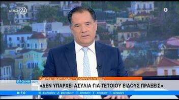 Α. Γεωργιάδης: «Δεν υπάρχει ασυλία για τέτοιες πράξεις - Ήταν ψευδές... λυπάμαι για τον Αυγενάκη»