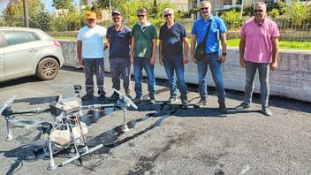 Με drone η καταπολέμηση κουνουπιών στον Κλαδισό ποταμό