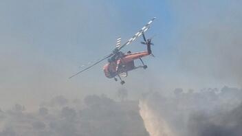 Μαίνεται το πύρινο μέτωπο στο όρος Πάικο