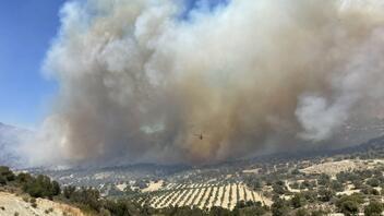 Πολύ υψηλός και το Σάββατο ο κίνδυνος πυρκαγιάς σε όλη την Κρήτη