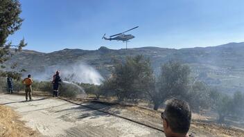 Σε ύφεση η φωτιά στον Προφήτη Ηλία