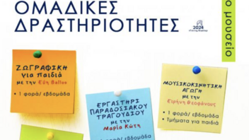 Ομαδικές Δραστηριότητες από το Μουσείο Θύραθεν