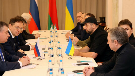 Μέσα στο Σαββατοκύριακο ο τρίτος γύρος των συνομιλιών ανάμεσα σε Κίεβο και Μόσχα