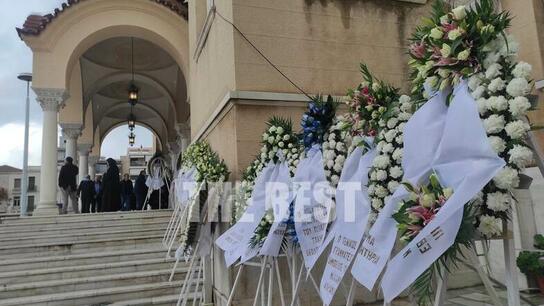 Σε κλίμα οδύνης η κηδεία του Παναγιώτη Τζένου