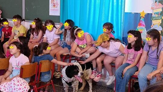 Στο Δημοτικό σχολείο Βενεράτου το πρόγραμμα "Ενσυναίσθηση και ζώα"