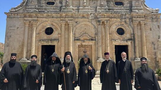 Στην Ι.Μ. Αρκαδίου ο Πατριάρχης Αρμενίων Κωνσταντινουπόλεως - Φωτογραφίες