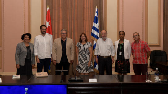 Συναντήσεις της αντιπροσωπείας του ΚΚΕ στην Κούβα