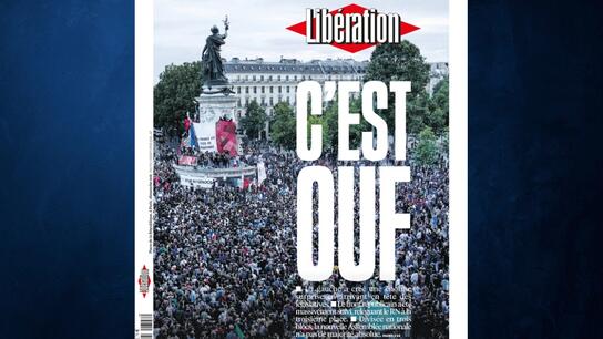 Γαλλία: «Ουφ», το πρωτοσέλιδο της Liberation