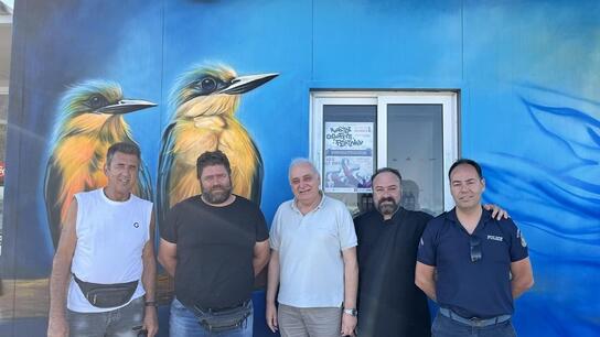 Ο Π. Μπαριτάκης στο εντυπωσιακό φεστιβάλ Graffiti στο Καστρί 