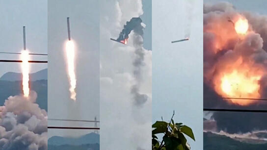 Κινεζικός διαστημικός πύραυλος εκτοξεύεται κατά λάθος και στη συνέχεια συντρίβεται