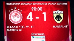 Ολυμπιακός-ΑΕΚ 4-1