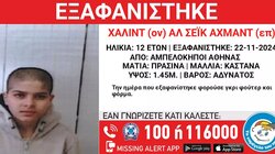 Εξαφάνιση ανήλικου, Αμπελόκηποι