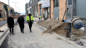 Στα έργα ανάπλασης ο Δήμαρχος Ηρακλείου