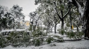 Χιονίζει σε Φθιώτιδα και Ευρυτανία