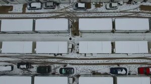 Οι οικίσκοι του Αρκαλοχωρίου, από ψηλά, στον κλοιό του χιονιά! - Εντυπωσιακές εικόνες