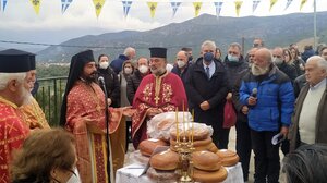 Παρουσία Παπαδογιάννη και Στελεχών του ΟΑΚ η Πανηγυρική Θεία Λειτουργία στο ναό του Αγίου Θεοδώρου 