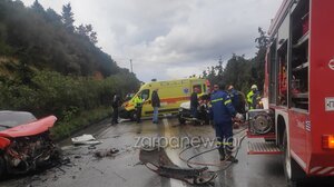 Τροχαίο στον ΒΟΑΚ - Νεκρός ο 40χρονος που εγκλωβίστηκε στα συντρίμμια 