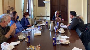 Συνάντηση της Μ. Κοζυράκη με τη νέα διοίκηση του ΤΕΕ-ΤΑΚ