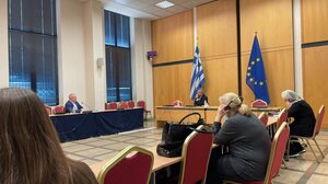 Μετανάστευση, άμυνα και περιφερειακά θέματα στο επίκεντρο συνάντησης του Χάρη Μαμουλάκη με τον Mark Pritchard