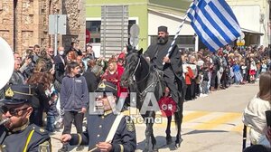 Με άλογο παρέλασε ο παπα Στέλιος