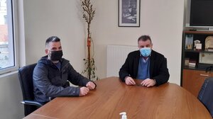 Υπογραφές για την κατασκευή της περιφερειακής οδού Αγίας Γαλήνης