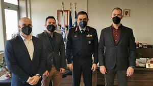 Στον Υπαρχηγό της ΕΛ.ΑΣ το προεδρείο της Ένωσης Αστυνομικών Υπαλλήλων ν. Ηρακλείου 