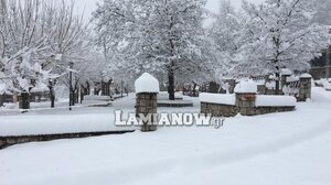 Μαγικές εικόνες από την χιονισμένη Παύλιανη 