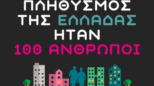 Τι θα σήμαινε αν ο πληθυσμός της Ελλάδας ήταν 100 άνθρωποι