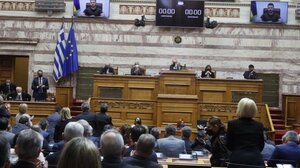 Μητσοτάκης για ομιλία Ζελένσκι: Πολιορκημένοι αλλά ελεύθεροι