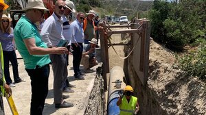 Σε εξέλιξη το έργο της προσαγωγού διώρυγας του Μύρτου- Φράγματος Μπραμιανού