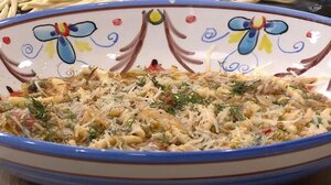 Μακαρόνια της Σμίλας με λάχανο και μανιτάρια