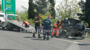 Βίντεο ντοκουμέντο από το φοβερό τροχαίο στη ΛΕΑ 