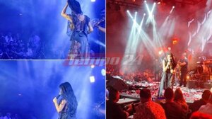 Η έκπληξη γενεθλίων στην Πάολα την ώρα που τραγουδούσε