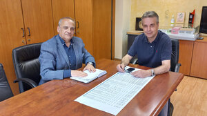 Συνάντηση Καρτσωνάκη με τον Διευθύνοντα Σύμβουλο της «Κτιριακές Υποδομές Α.Ε.»