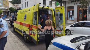 Ταξί παρέσυρε νεαρή κοπέλα στο κέντρο της Λαμίας