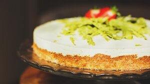 Cheesecake λάιμ αβοκάντο