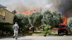 Δύσκολες ώρες στην Ηλεία: "Οι φλόγες μας περικύκλωσαν όπως το 2007" λένε οι κάτοικοι