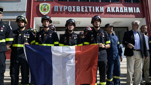 Στην Ελλάδα η αποστολή των Γάλλων πυροσβεστών