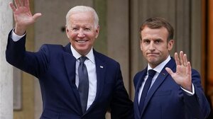 Συνάντηση Μπάιντεν-Μακρόν στον Λευκό Οίκο τον Δεκέμβριο