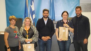 Υποδοχή μαθητών & εκπαιδευτικών από το πρόγραμμα ERASMUS στο Δημαρχείο Χανίων