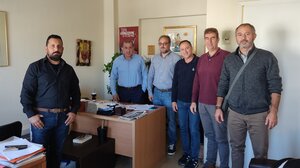 Συνάντηση Σωκράτη Βαρδάκη με εκπροσώπους εργαζομένων ΟΤΑ