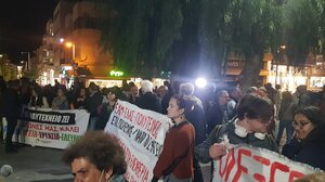 Πορεία στο κέντρο του Ηρακλείου για το Πολυτεχνείο