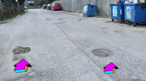 Slalom για να αποφύγουν τις λακκούβες!