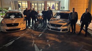 Μοίρασαν βασιλόπιτες κι ευχές στους αστυνομικούς