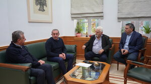 Στον Περιφερειάρχη Κρήτης ο Δήμαρχος Βιάννου