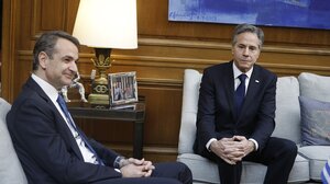 Στο Μαξίμου ο Α. Μπλίνκεν - "Kalispera Greece", έγραψε νωρίτερα στο Twitter