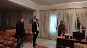 Περιοδεία κλιμακίου του ΚΚΕ στις Αρχάνες