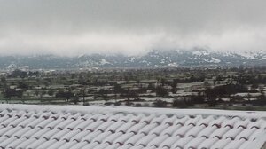 Χιόνια στο Οροπέδιο Λασιθίου - Διακοπές ρεύματος, προσοχή στους δρόμους - Βίντεο 