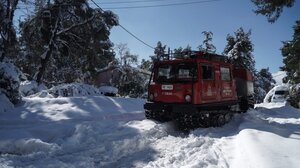 Τι προβλέπει το επικαιροποιημένο έκτακτο δελτίο καιρού - Πού θα έχουμε σφοδρές χιονοπτώσεις