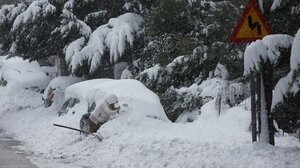 Ρεκόρ χιονοκάλυψης έφερε η "Μπάρμπαρα"